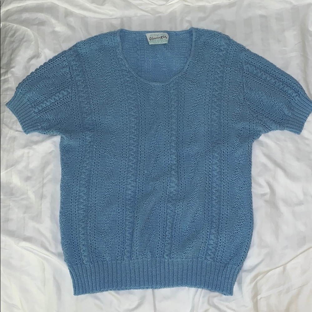 Vintage T Shirt Knit Sweater